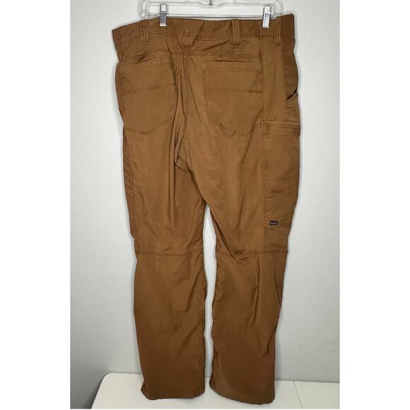 5.11 Tactical Mens Size 38x32 Brown Cargo Durable Reinforced Utility Work Pant - Picture 4 of 8